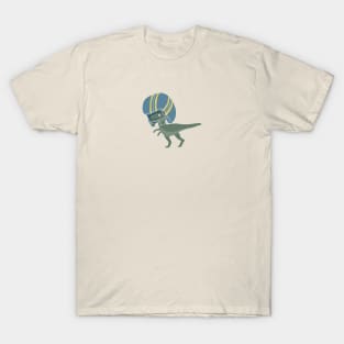 T-Rex Football Player T-Shirt